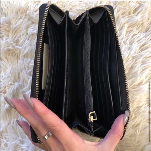 Kate Spade Joeley Glitter Large Continental Wallet - Picture 6 of 7